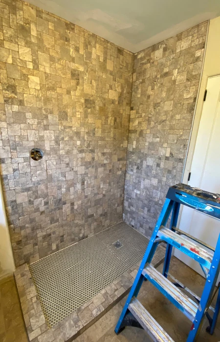 Tiled Shower